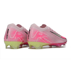 Nike Air Zoom Mercurial Vapor 16 Elite Light Pink and Green Firm Ground FG Football Boot