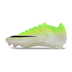Nike Air Zoom Mercurial Vapor 17 Atomknit Elite Light Green, Black and White Firm Ground FG Football Boot