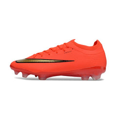 Nike Air Zoom Mercurial Vapor 17 Atomknit Elite Orange and Golden Firm Ground FG Football Boot