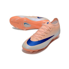 Nike Air Zoom Mercurial Vapor 17 Atomknit Elite Orange, Blue and White Firm Ground FG Football Boot