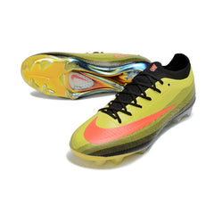 Nike Air Zoom Mercurial Vapor 17 Atomknit Elite Yellow and Black Firm Ground FG Football Boot