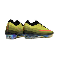 Nike Air Zoom Mercurial Vapor 17 Atomknit Elite Yellow and Black Firm Ground FG Football Boot