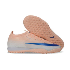 Nike Air Zoom Mercurial Vapor 17 Elite Beige and White Turf TF Kids Football Boot