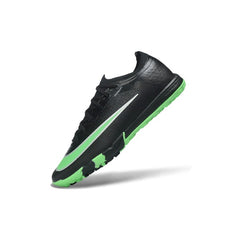Nike Air Zoom Mercurial Vapor 17 Elite Black and Light Green Turf TF Football Boot