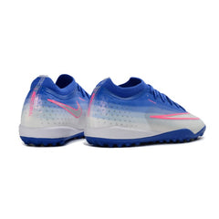 Nike Air Zoom Mercurial Vapor 17 Elite Blue and White Turf TF Kids Football Boot