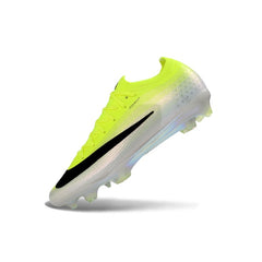 Nike Air Zoom Mercurial Vapor 17 Elite Fluorescent Green and White Firm Ground FG Kids Football Boot