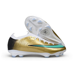 Nike Air Zoom Mercurial Vapor 17 Elite Golden, Black and White Firm Ground FG Football Boot