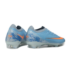 Nike Air Zoom Mercurial Vapor 17 Elite Light Blue and White Firm Ground FG Football Boot