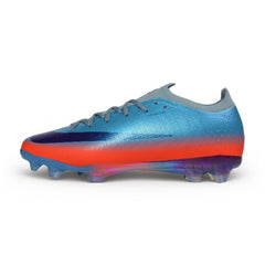 Nike Air Zoom Mercurial Vapor 17 Elite Light Blue, Purple and Orange Firm Ground FG Football Boot
