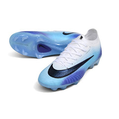 Nike Air Zoom Mercurial Vapor 17 Elite White and Blue Firm Ground FG Football Boot