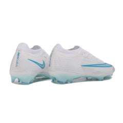 Nike Air Zoom Mercurial Vapor 17 Elite White and Light Blue Firm Ground FG Football Boot