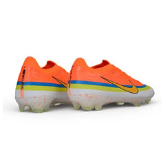Nike Air Zoom Mercurial Vapor 17 Elite White and Orange Firm Ground FG Football Boot