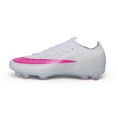 Nike Air Zoom Mercurial Vapor 17 Elite White and Pink Firm Ground FG Football Boot