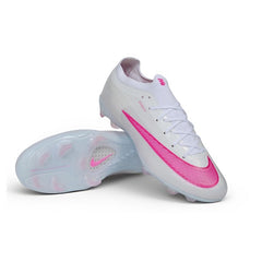 Nike Air Zoom Mercurial Vapor 17 Elite White and Pink Firm Ground FG Football Boot