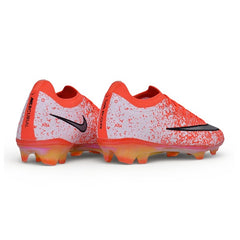 Nike Air Zoom Mercurial Vapor 17 Elite White and Red Firm Ground FG Football Boot