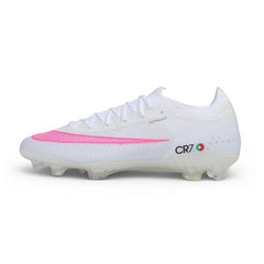 Nike Air Zoom Mercurial Vapor 17 Elite White CR7 Pack Firm Ground FG Football Boot