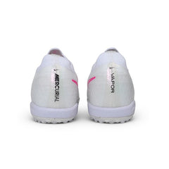 Nike Air Zoom Mercurial Vapor 17 Elite White Turf TF Kids Football Boot