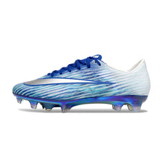 Nike Air Zoom Mercurial Vapor 17 Flyweave Elite Blue and White Firm Ground FG Football Boot
