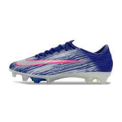 Nike Air Zoom Mercurial Vapor 17 Flyweave Elite Blue, White and Pink Firm Ground FG Football Boot