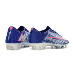 Nike Air Zoom Mercurial Vapor 17 Flyweave Elite Blue, White and Pink Firm Ground FG Football Boot