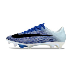 Nike Air Zoom Mercurial Vapor 17 Flyweave Elite Dark Blue and White Firm Ground FG Football Boot