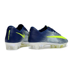 Nike Air Zoom Mercurial Vapor 17 Flyweave Elite Dark Blue, Yellow and White Firm Ground FG Football Boot