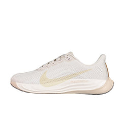 Nike Air Zoom Pegasus 35 White and Beige  Running Shoes