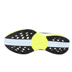 Nike Air Zoom Pegasus 35 White and Fluorescent Green Running Shoes
