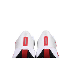 Nike Air Zoom Pegasus 35 White and Red Running Shoes