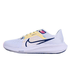 Nike Air Zoom Pegasus 40 White and Dark Blue Running Shoes