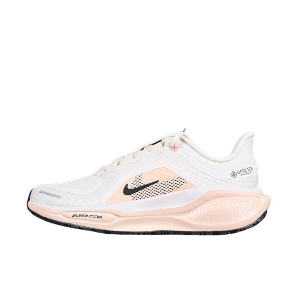 Nike Air Zoom Pegasus 41 White and Beige Running Shoes