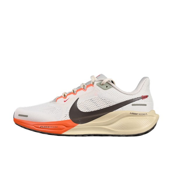 Nike Air Zoom Pegasus 41 White and Orange Running Shoes
