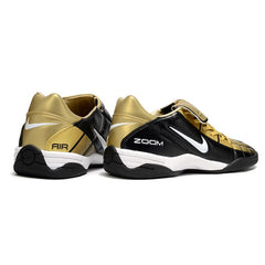 Nike Air Zoom Total 90 III Black and Gold Indoor IC Football Boot