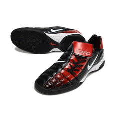 Nike Air Zoom Total 90 III Black and Red Indoor IC Football Boot