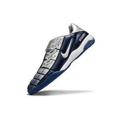 Nike Air Zoom Total 90 III Dark Blue and Silver Indoor IC Football Boot
