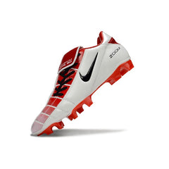 Nike Air Zoom Total 90 III White and Red Firm Ground FG Football Boot