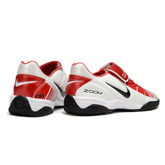 Nike Air Zoom Total 90 III White and Red Indoor IC Football Boot