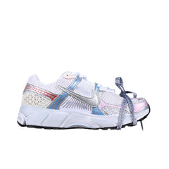 Nike Air Zoom Vomero 5 White and Silver Running Shoes
