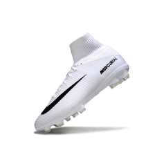 Nike Mercurial Superfly 5 Elite White and Black Firm Ground FG Football Boot