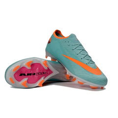 Nike Mercurial Vapor 16 Elite Light Blue and Orange Firm Ground FG Kids Football Boot
