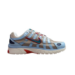 Nike P-6000 Gray  and Light Blue Running Shoes