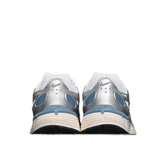 Nike P-6000 Light Silver and Light Blue Running Shoes