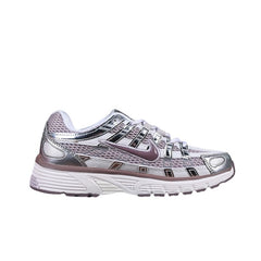 Nike P-6000 Sliver and Pink Running Shoes
