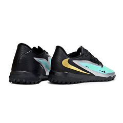Nike Phantom 6 Academy Black and Green Turf TF Football Boot