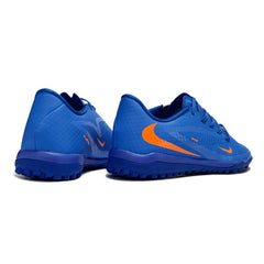Nike Phantom 6 Academy Blue and Orange Turf TF Football Boot