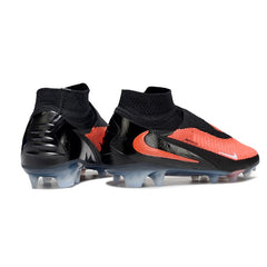 Nike Phantom 6 DF Elite Black and Red Firm Ground FG Football Boot