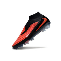 Nike Phantom 6 DF Elite Black and Red Firm Ground FG Football Boot