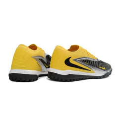 Nike Phantom 6 Elite Black and Yellow Turf TF Football Boot