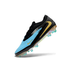 Nike Phantom 6 Elite Black, Blue and Golden Firm Ground FG Football Boot