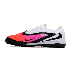 Nike Phantom 6 Elite Black, White and Pink Turf TF Kids Football Boot